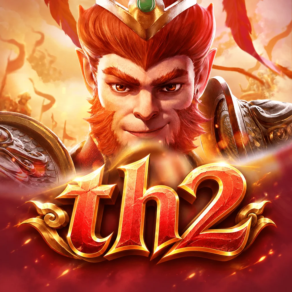 โลโก้ th2 พร้อมภาพซุนหงอคงถือกระบองทองในเกม Lgd Monkey Kg